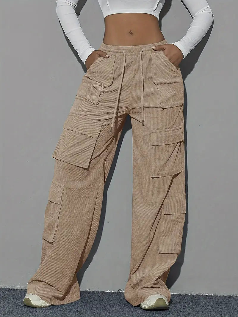 Luneth – Stylish Oversized Cargo Pants