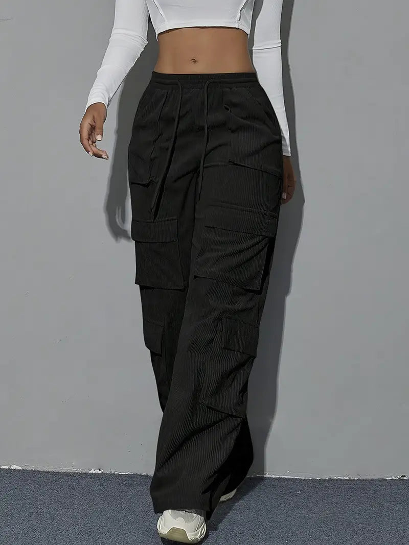 Luneth – Stylish Oversized Cargo Pants