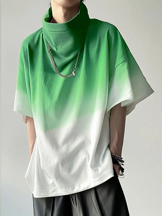 Melina – Cotton Color Gradient Shirt