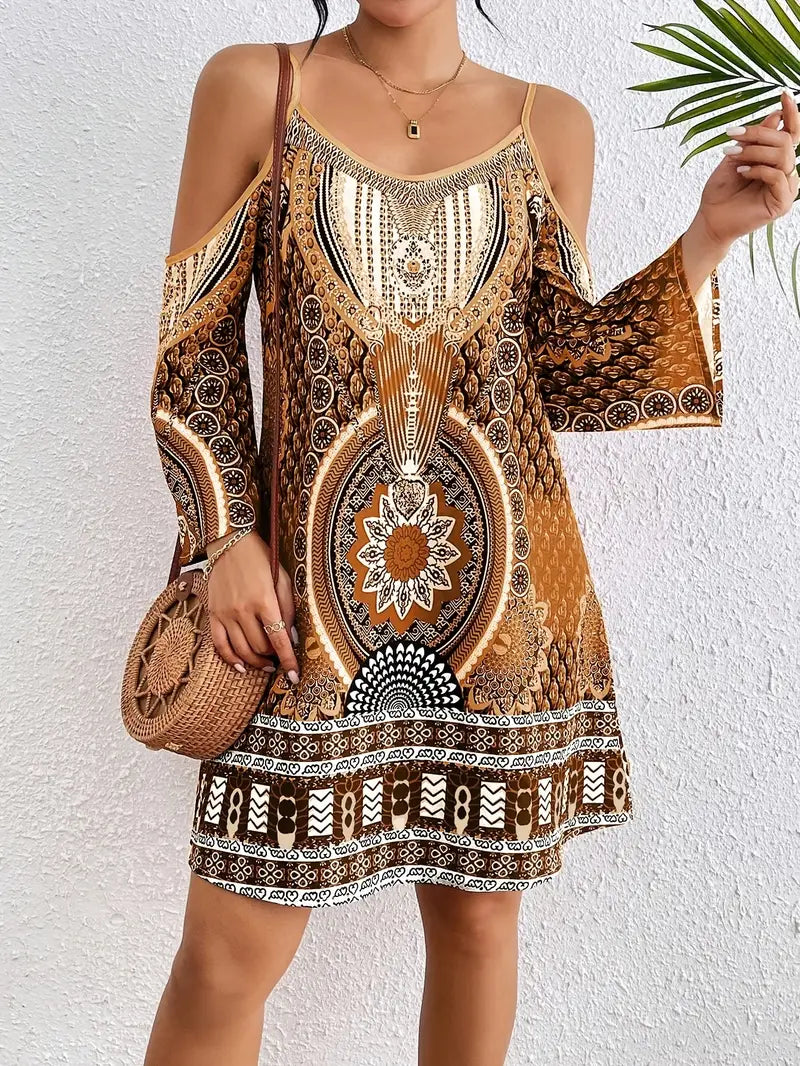 Harper – Trendy Off-shoulder Mini Dress