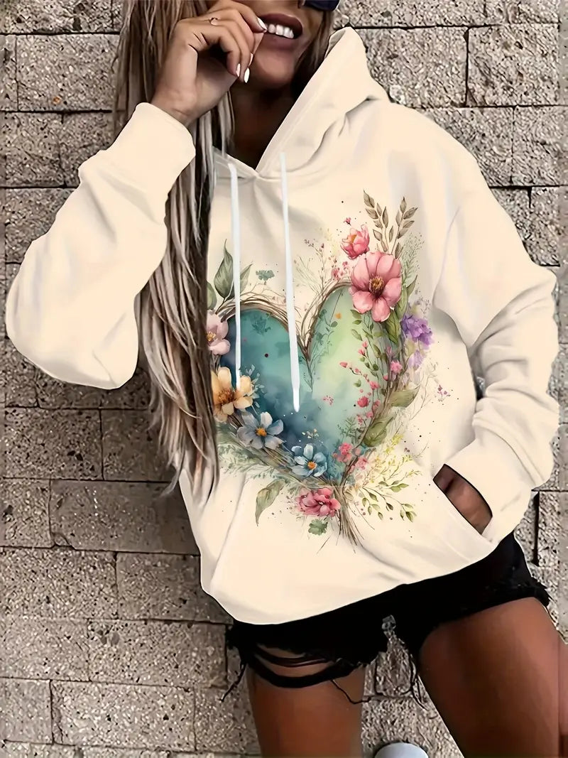 Jezebel – Floral Hoodie