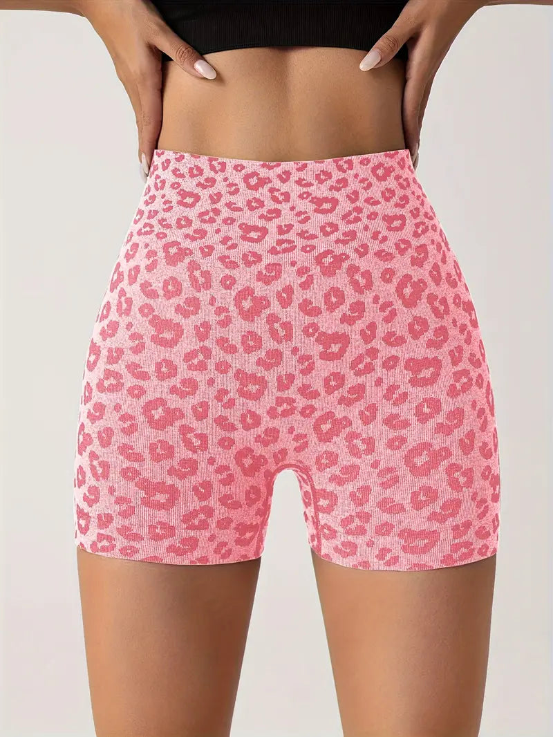 Venice – Seamless Leopard Print Shorts