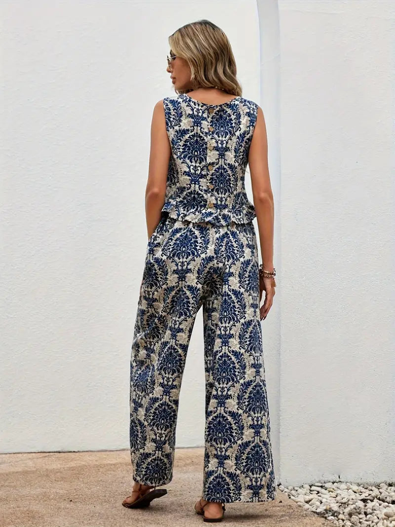 Jeira – Stylish Two-piece Summer Set