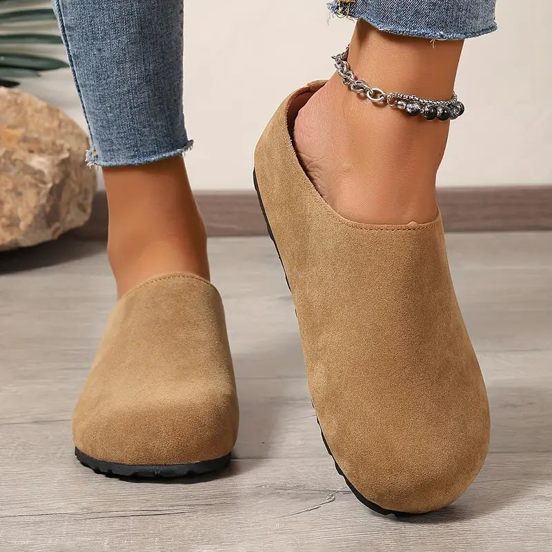 Seraphienne - Minimalist Suede Shoes