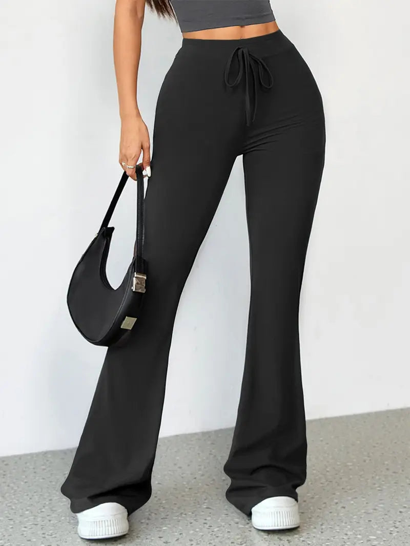 Layla – Stretchy Flared Trousers
