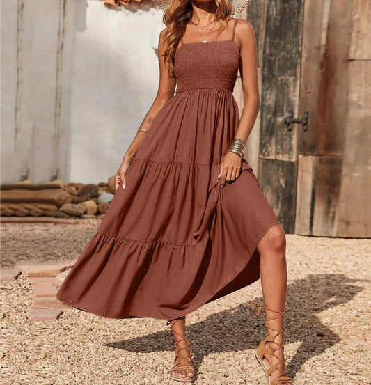 Eliadora – Elegant Tiered Maxi Dress