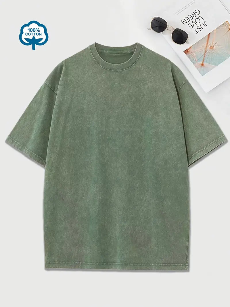 Brooklyn - Cotton Crew Neck T-Shirt