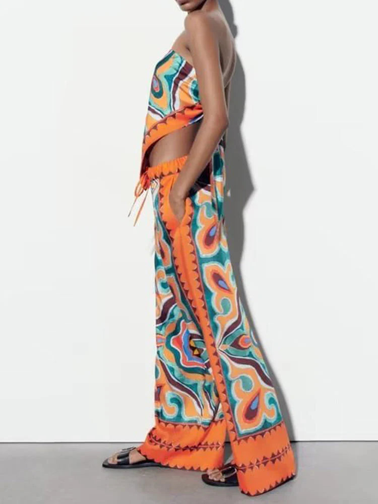 Ayalin – Vibrant Print Summer Set