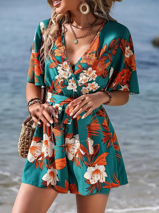 Daneva – Elegant Floral Romper