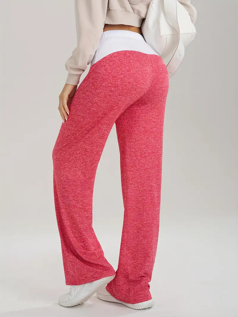 Ravelle – Stylish High-waisted, Wide-leg Sweatpants