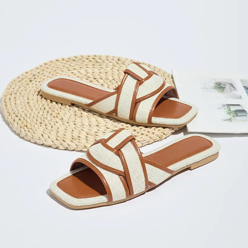 Keoka – Stylish Flat Slide Sandals