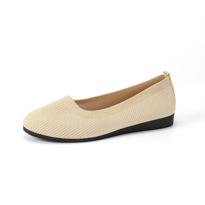 Elka – Comfy Knitted Flats