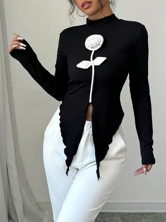 Svea – Elegant Black Top