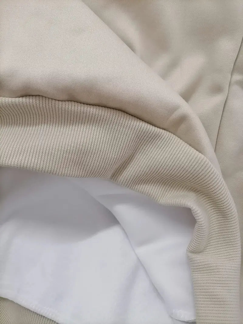 Romina – Two-tone Cotton Hoodie