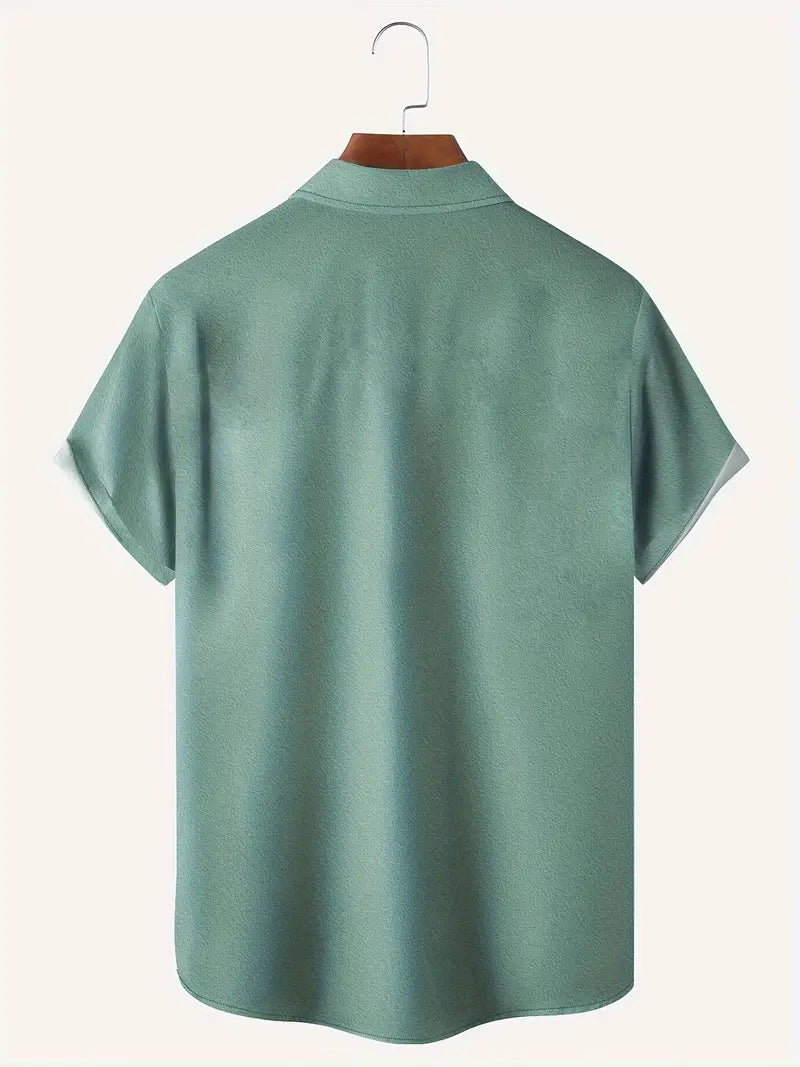 Thomas - Striped Short-sleeved Shirt for Men
