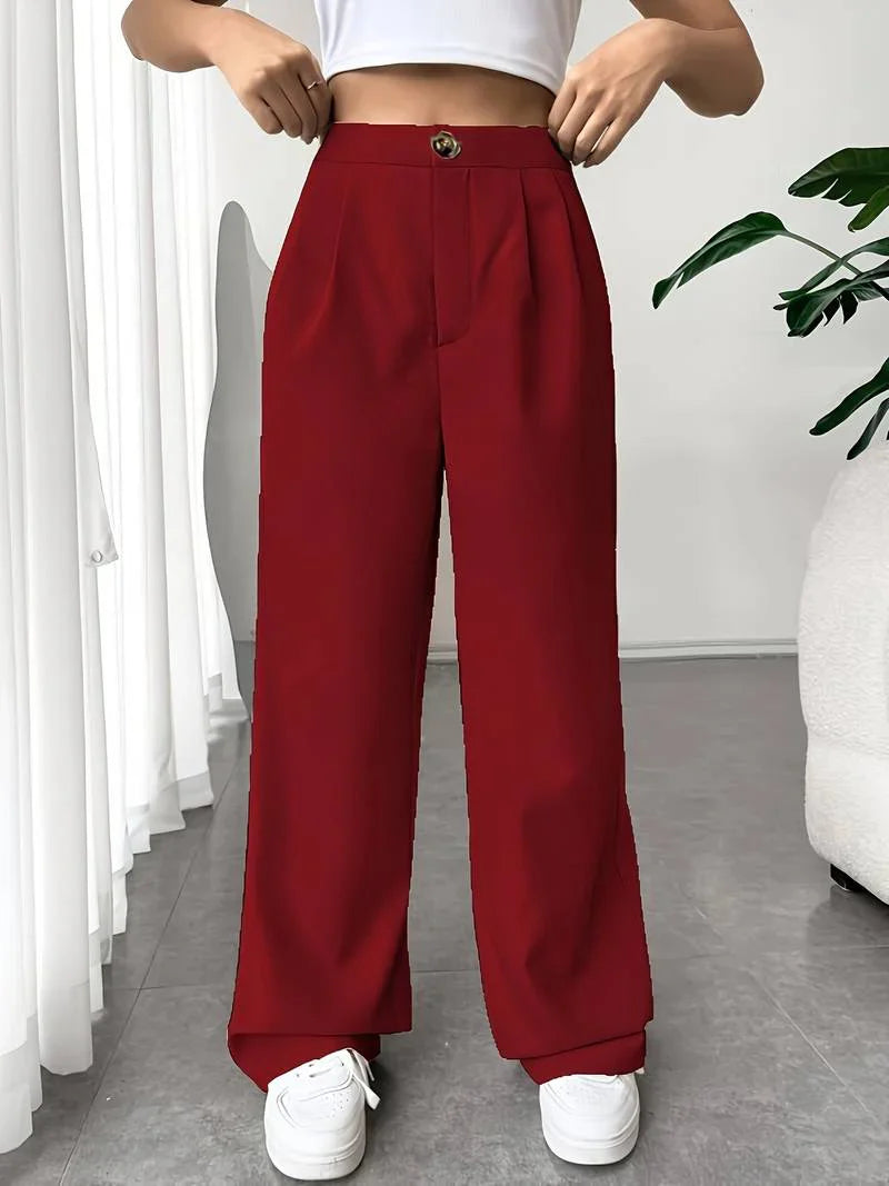 Lexley - High Waist Wide Leg Pants