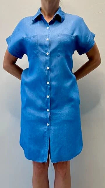 Sorayla – Stylish Cotton Shirt Dress
