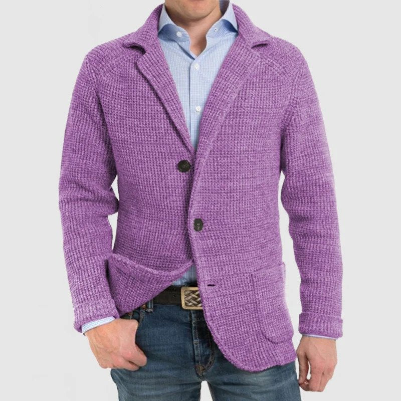 Lois – Elegant Men's Jacket with Long Sleeves and Flap Pockets