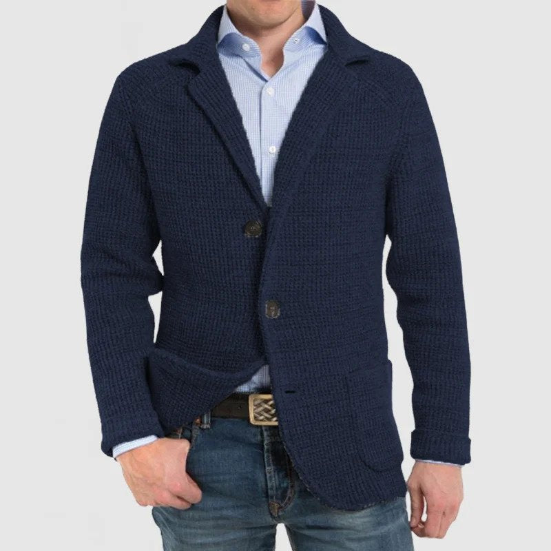 Lois – Elegant Men's Jacket with Long Sleeves and Flap Pockets
