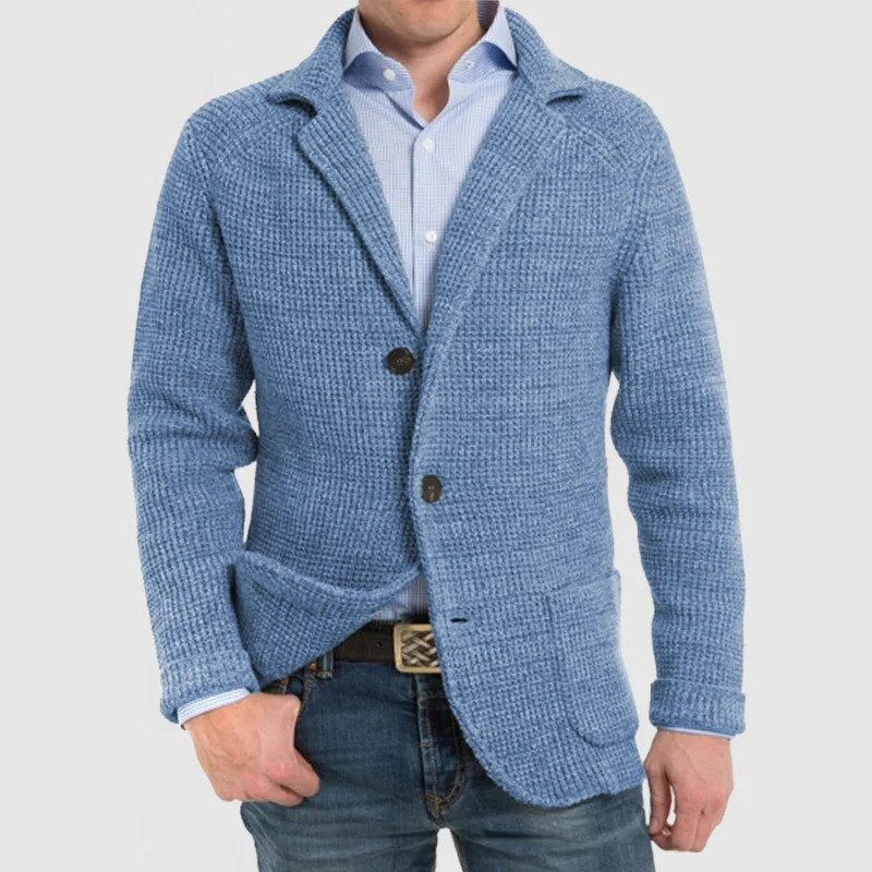 Lois – Elegant Men's Jacket with Long Sleeves and Flap Pockets