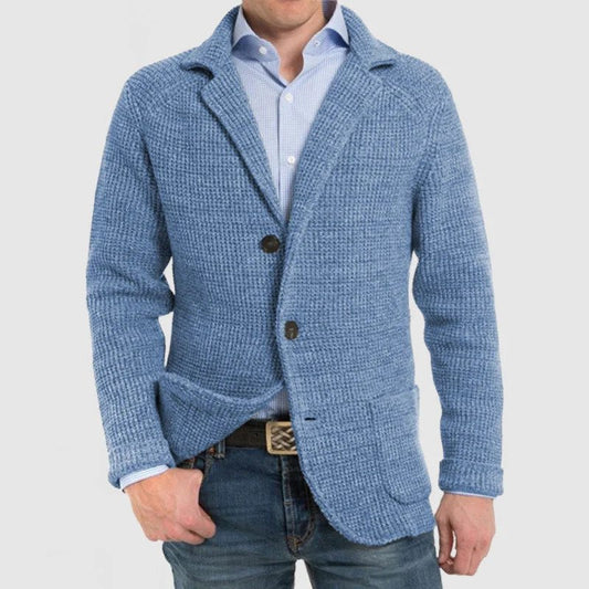 Lois – Elegant Men's Jacket with Long Sleeves and Flap Pockets