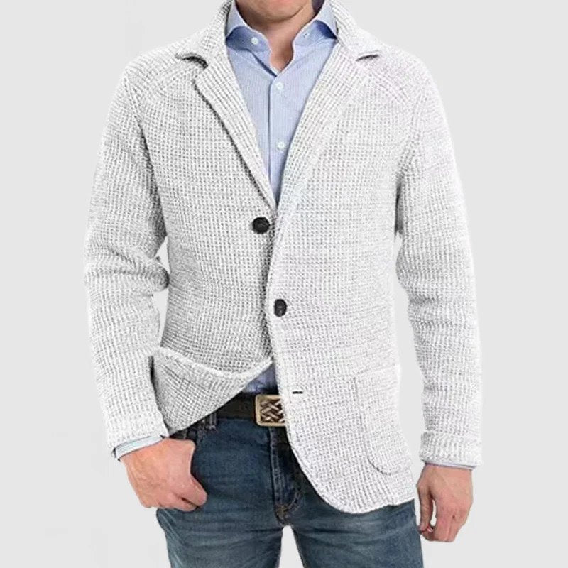 Lois – Elegant Men's Jacket with Long Sleeves and Flap Pockets