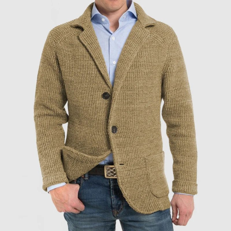 Lois – Elegant Men's Jacket with Long Sleeves and Flap Pockets