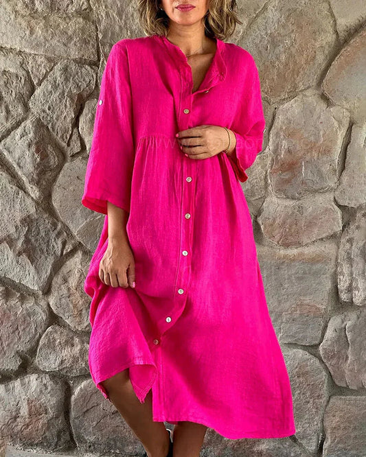 Umbrith – Lightweight Button-down Dress