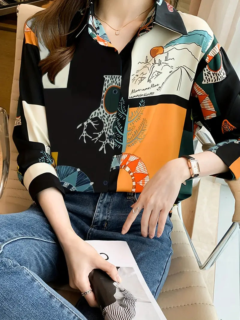 Briar – Artistic Long-Sleeved Blouse
