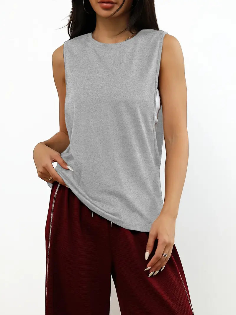 Vexis – Stylish, Sleeveless, Loose-fitting Tank Top