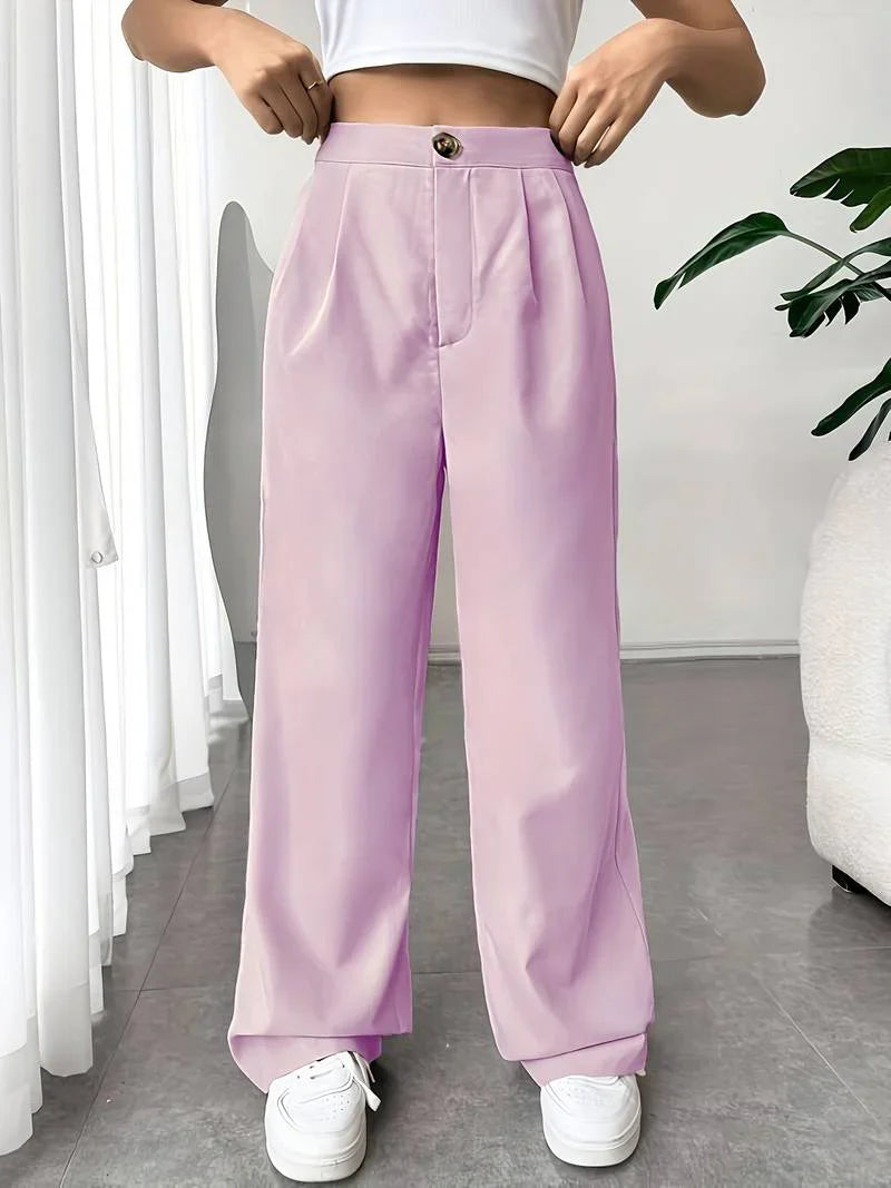 Lexley - High Waist Wide Leg Pants