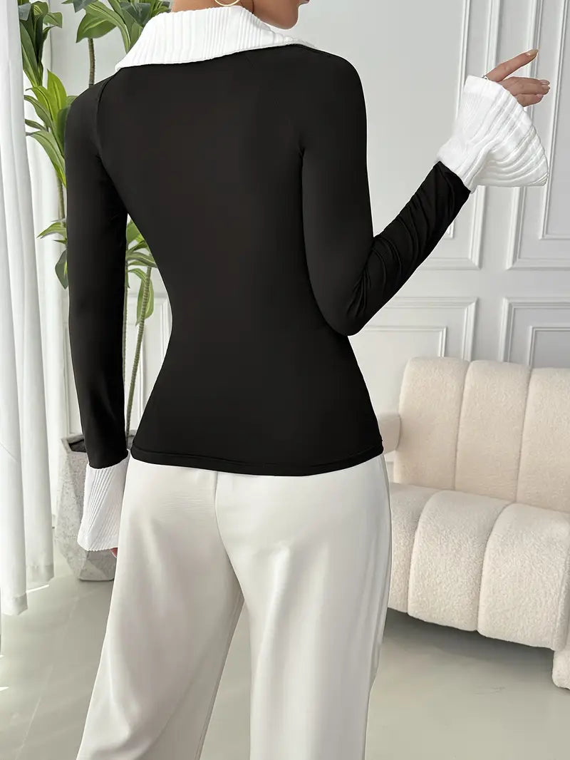 Wilda – Elegant Knitted Top