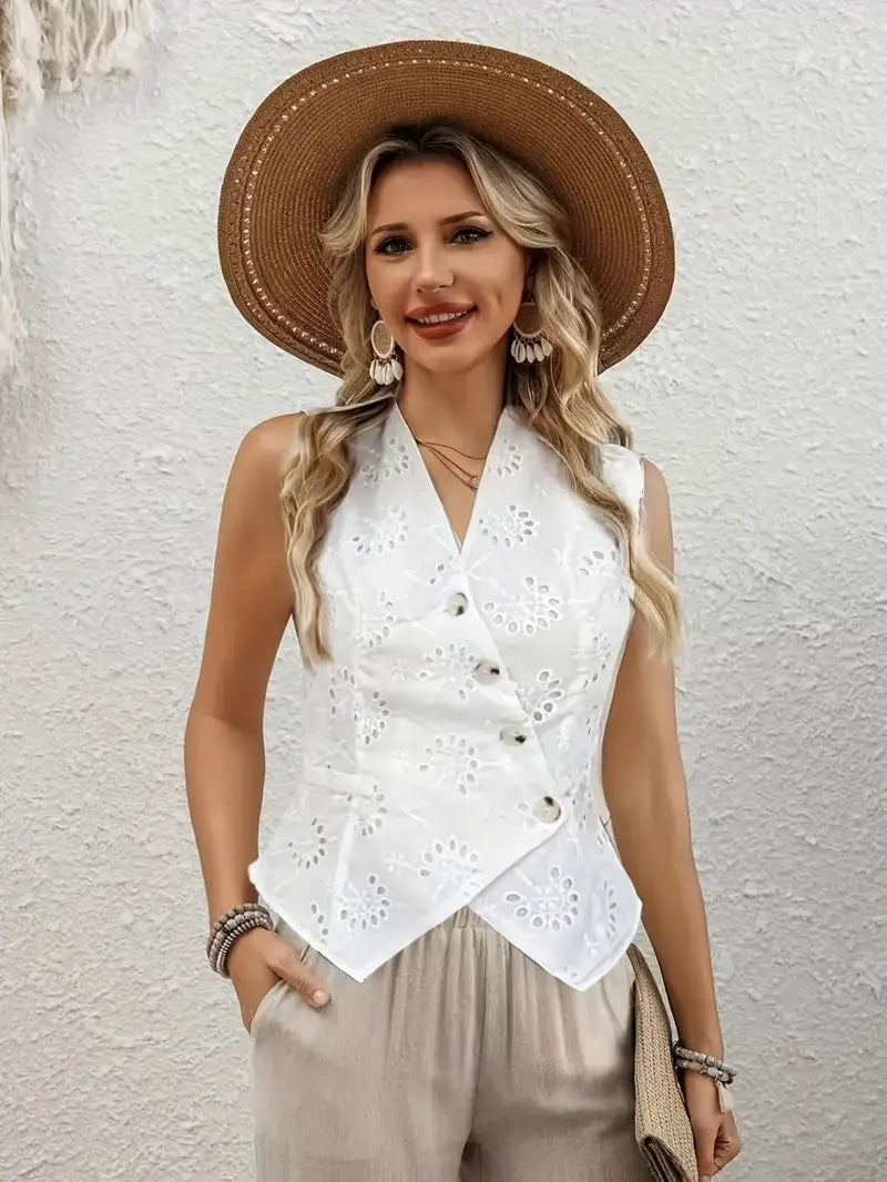 Xamaria – Stylish Sleeveless Cotton Vest