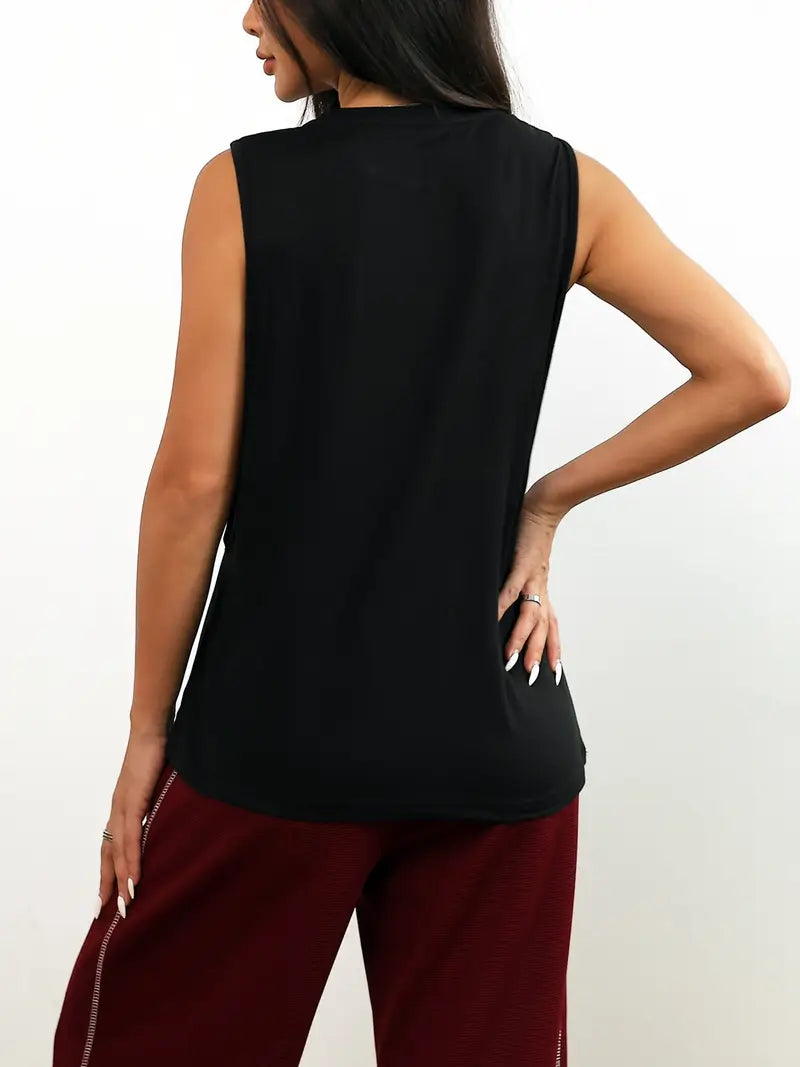 Vexis – Stylish, Sleeveless, Loose-fitting Tank Top