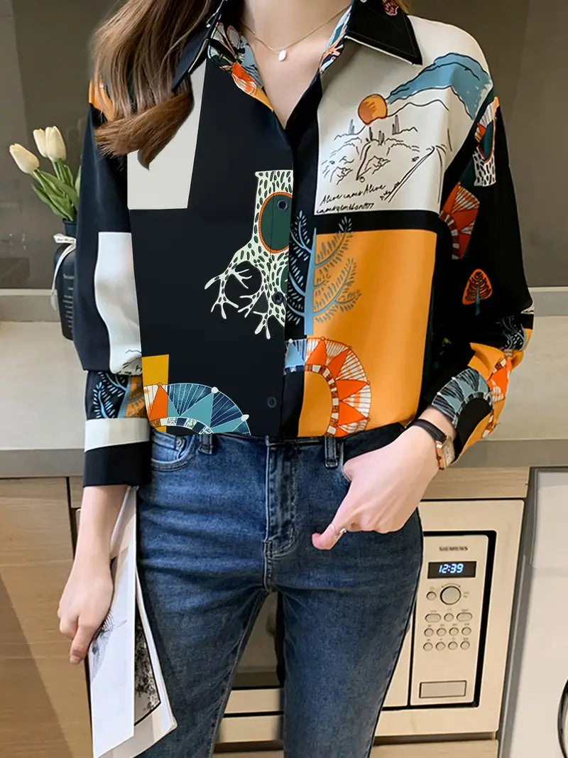 Briar – Artistic Long-Sleeved Blouse