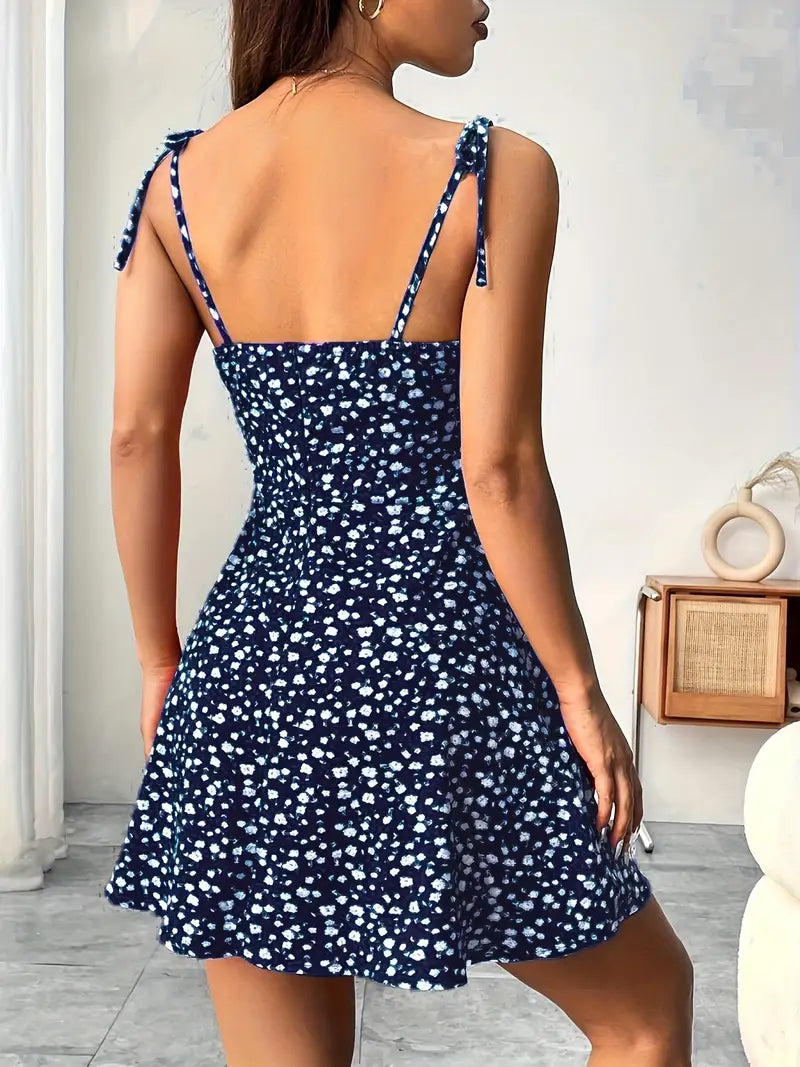 Maxine – Floral Print Mini Dress