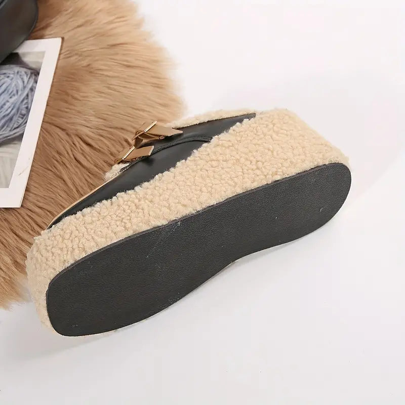 Marga – Plush Leather Loafer