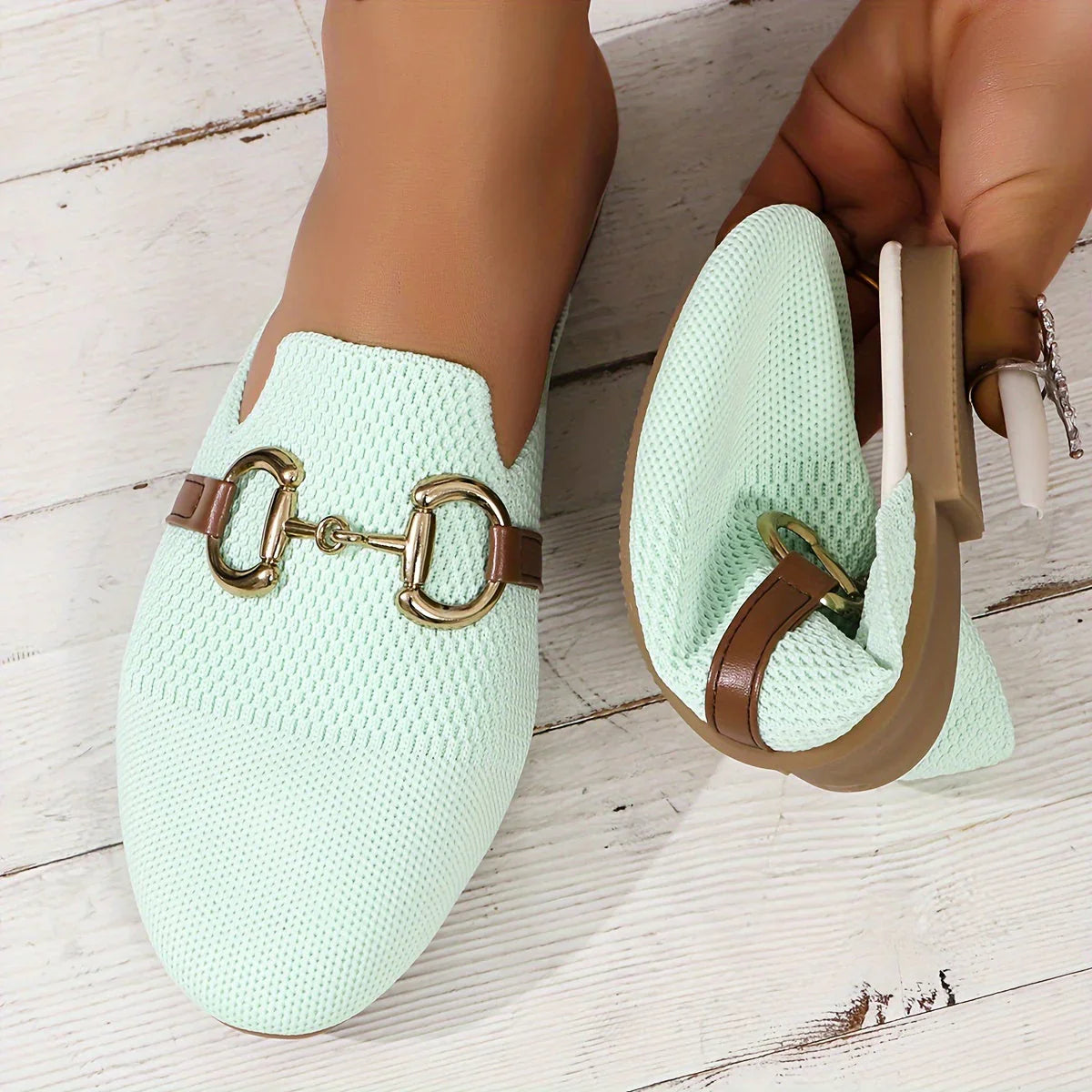 Aella – Stylish Slip-on Mules