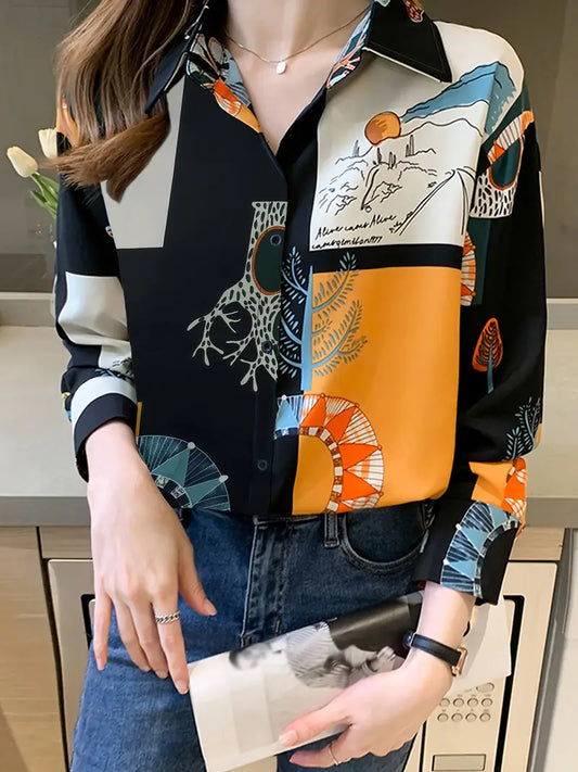 Briar – Artistic Long-Sleeved Blouse