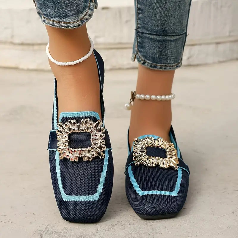 Dracelle – Iridescent Slip-ons