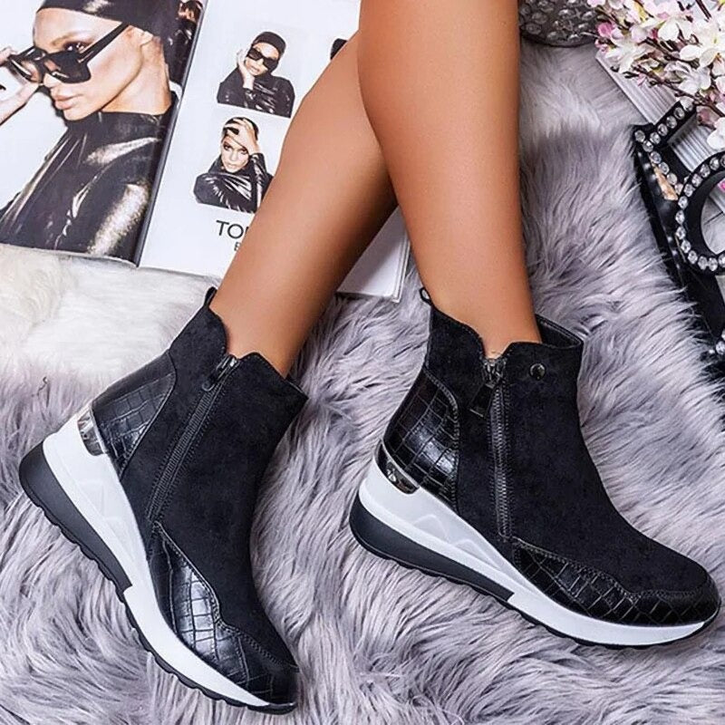 Mikaela - Comfortable waterproof women's ankle boots
