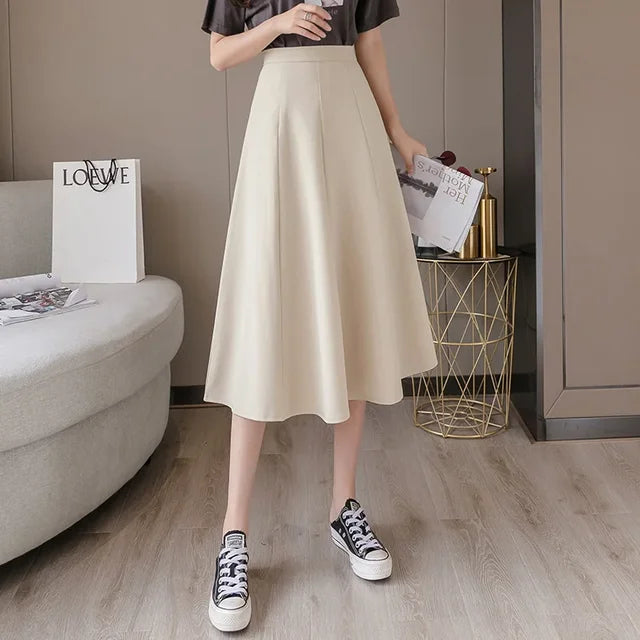 Osanna – Elegant High Waist Midi Skirt