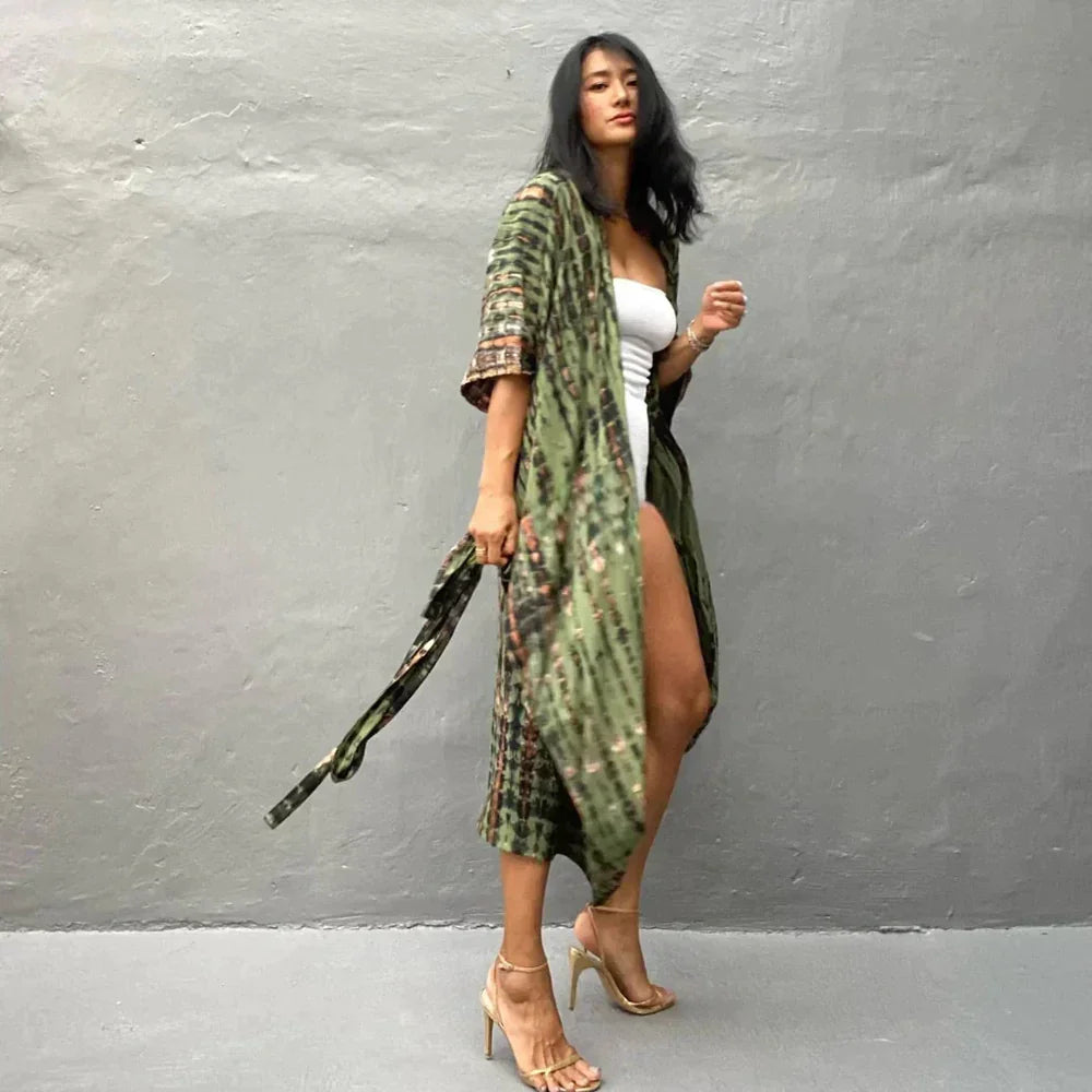 Kilan – Stylish Boho Style Kimono Dress