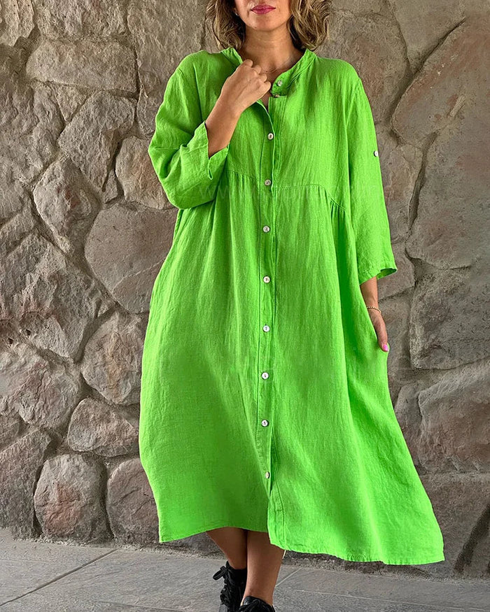 Umbrith – Lightweight Button-down Dress