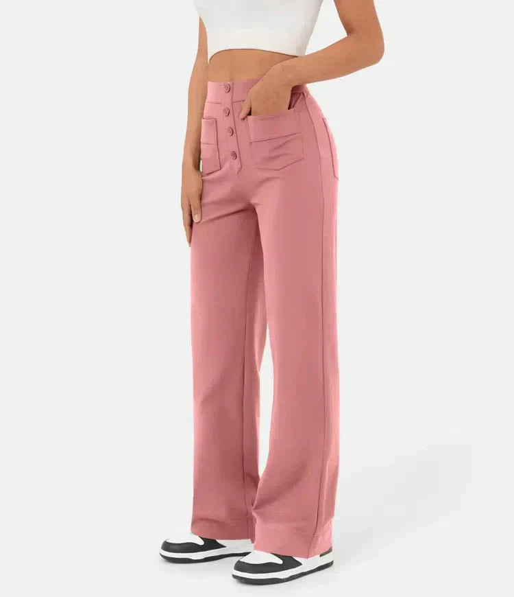 Elegant winter trousers, casual and fashionable
