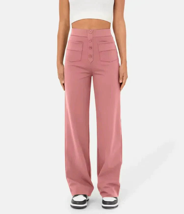 Elegant winter trousers, casual and fashionable