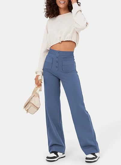 Elegant winter trousers, casual and fashionable