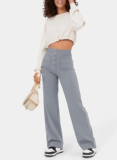 Elegant winter trousers, casual and fashionable