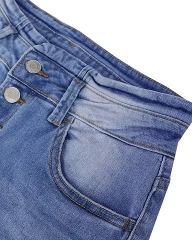 Jonah – High-waisted Flare Jeans with Button Fly
