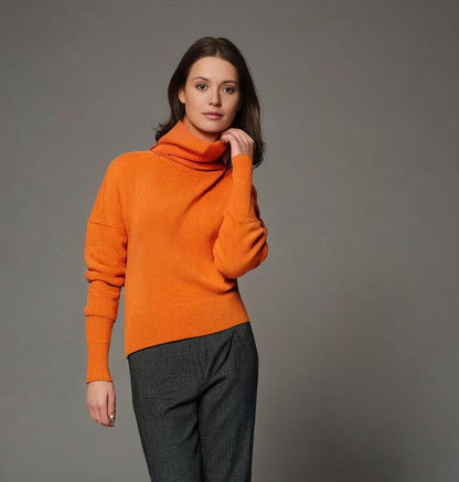 Oversized Cashmere Turtleneck Sweater